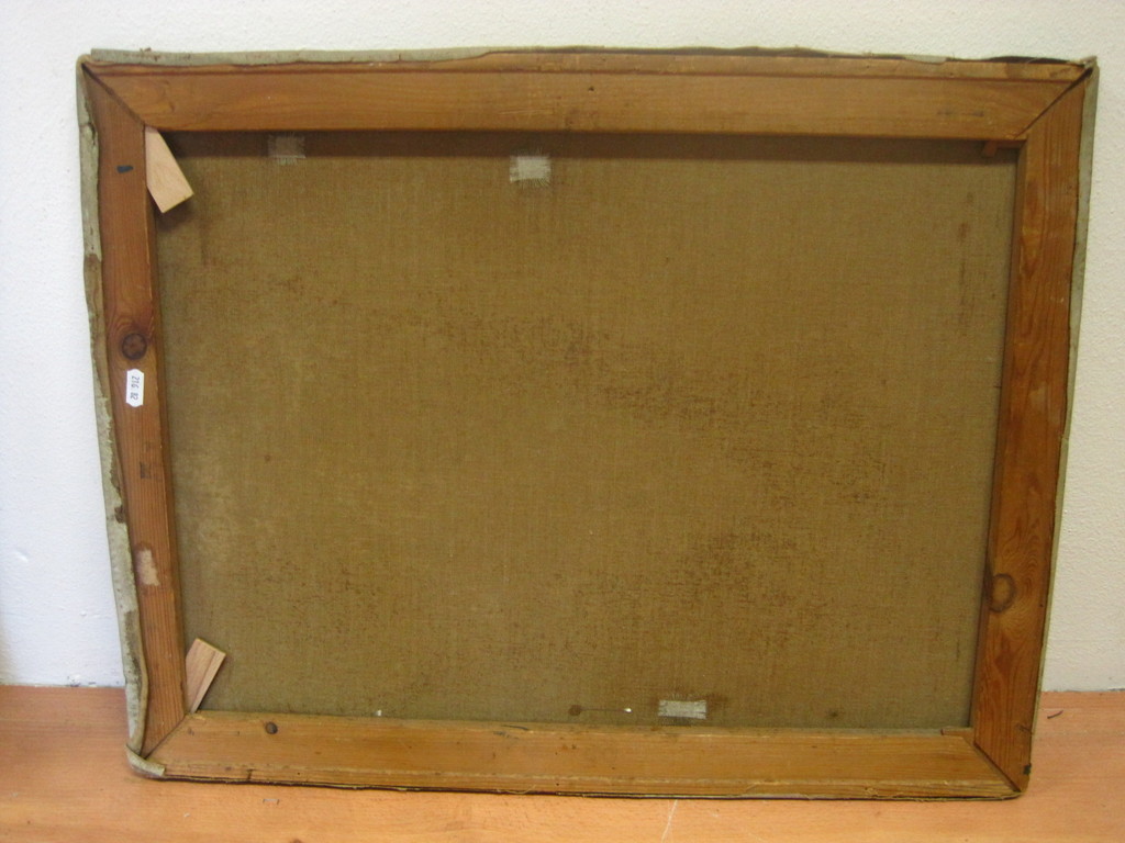 Herman Moerkerk 1879-1949 "moeder en kind bij chalet"olieverf ca. 1920  kopen? Bied vanaf 1!