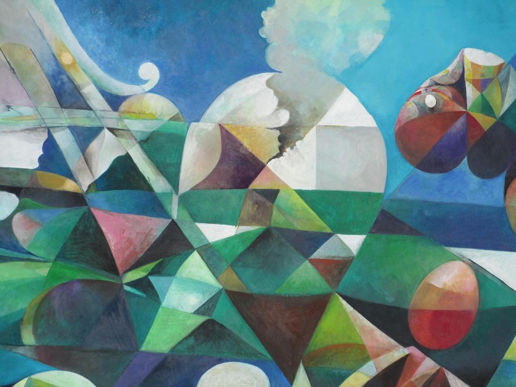 Harro Wassing, Gouache op papier, Ruimtelijke compositie kopen? Bied vanaf 60!