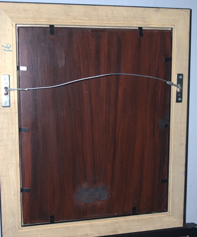 kleine vogel - met onbekend monogram - olieverf op paneel kopen? Bied vanaf 1!