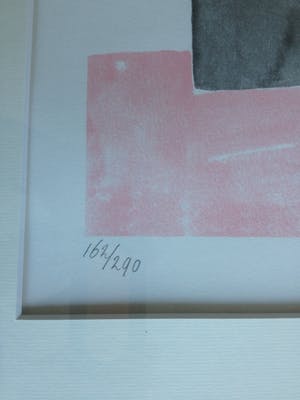 Klaas Gubbels - Klaas Gubbels : kleurenlitho Kan met beker kopen? Bied vanaf 220!