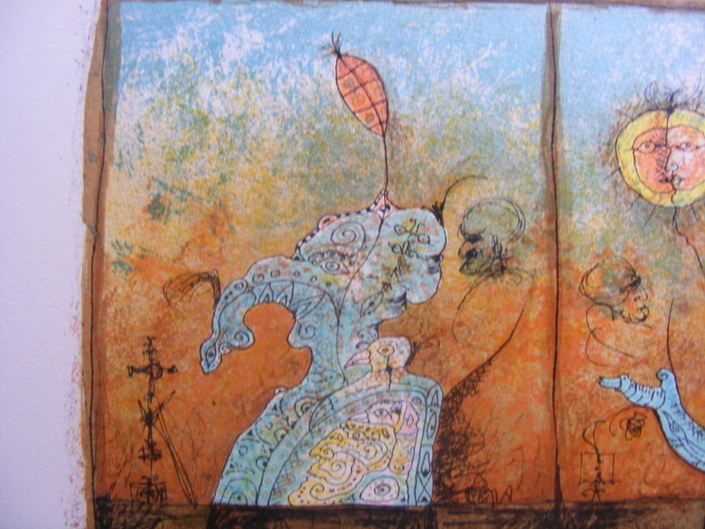 Bernard Berthois-Rigal : gesigneerde lithografie, Mysterious Energy kopen? Bied vanaf 150!