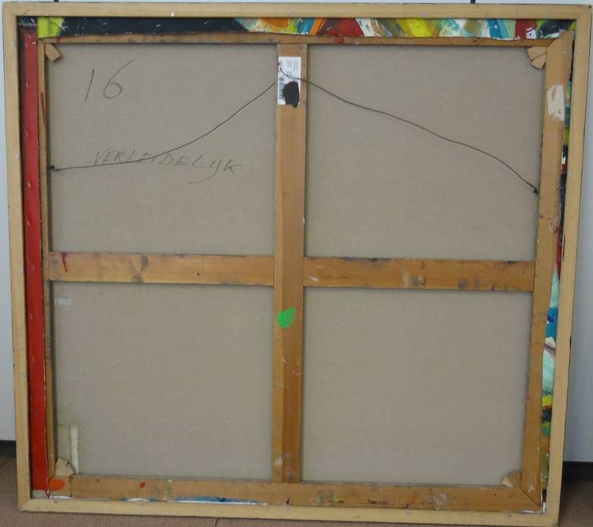 Henk Vierveijzer: Acryl op doek, Verleidelijk - Ingelijst (groot) kopen? Bied vanaf 500!