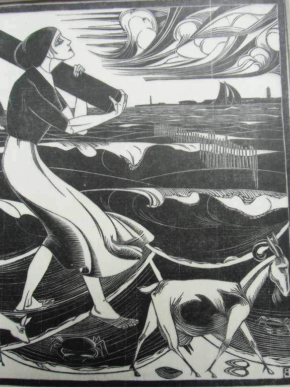 STRAND   ///  HOUTSNEDE VAN BERNARD ESSERS kopen? Bied vanaf 60!