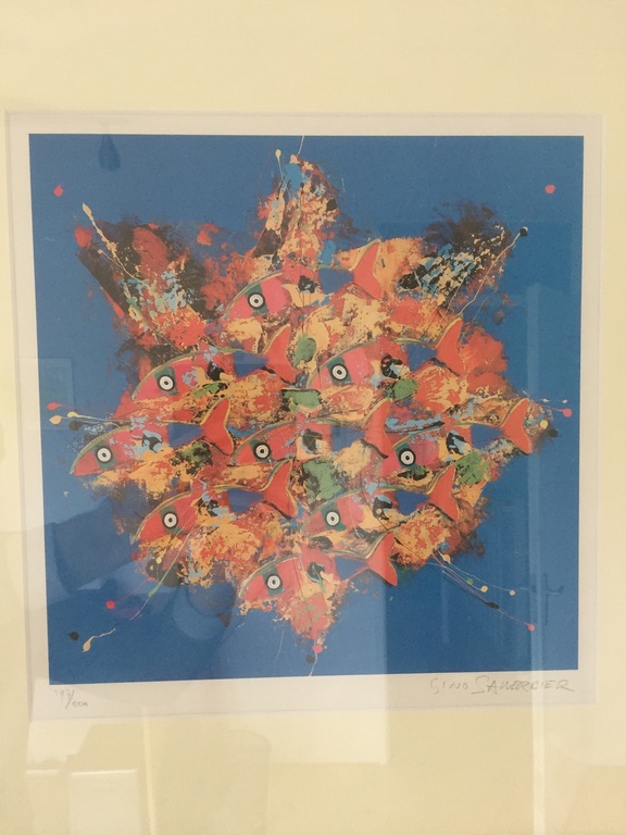 Schilderij/Litho Gino Sauerbier met certificaat van echtheid kopen? Bied vanaf 125!