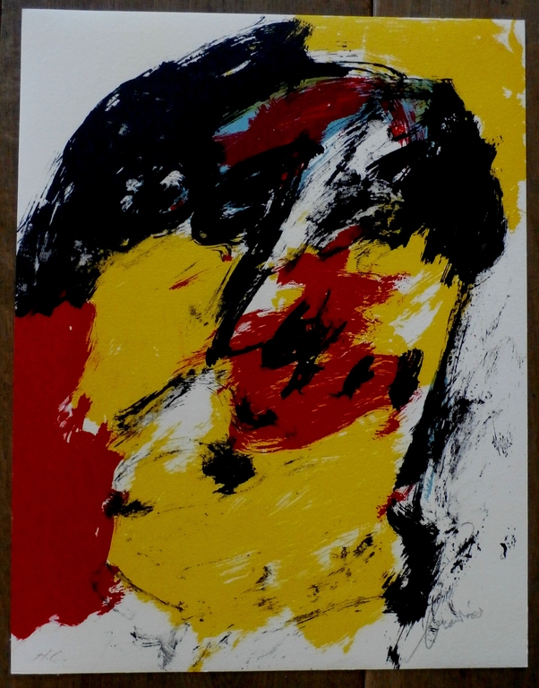Eugene Brands - litho: Portrait - 1968 kopen? Bied vanaf 200!