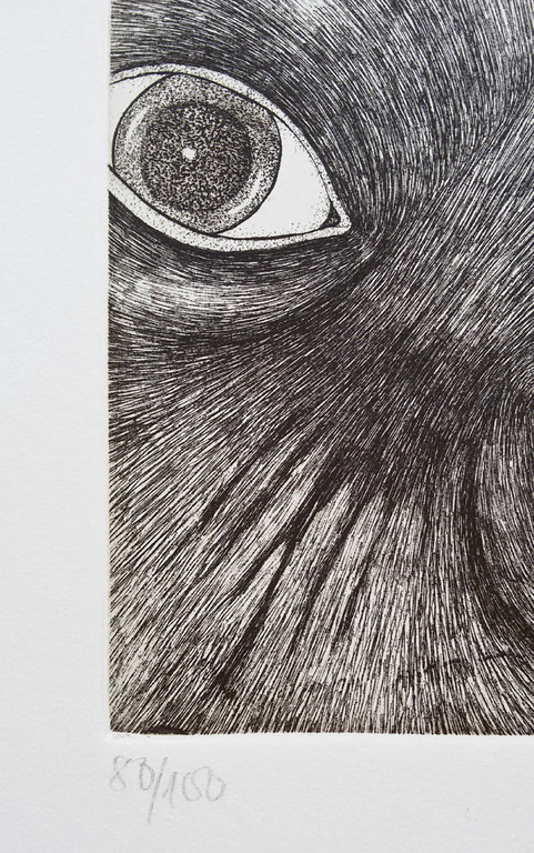 Katinka Niederstrasser - Vossenvrouw, ets kopen? Bied vanaf 50!