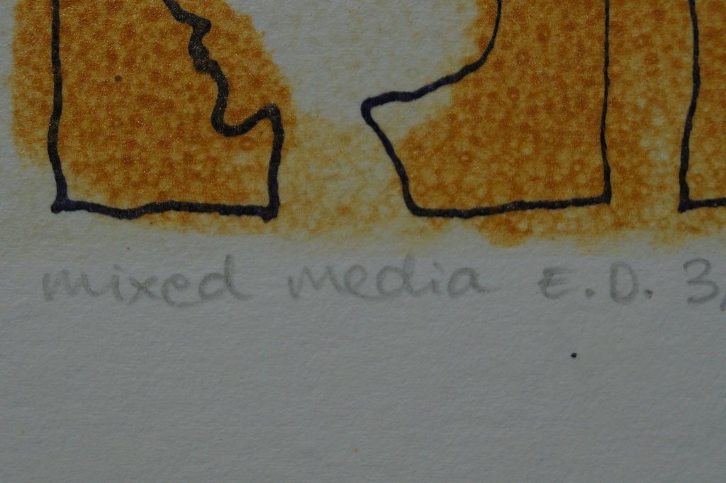 Hester van Dapperen - gesigneerde mixed media - 2001 kopen? Bied vanaf 1!