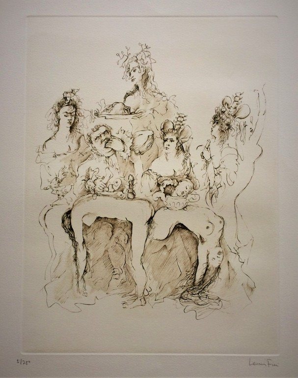 Erotische scène/Scène érotique - Leonor Fini (1907-1996) kopen? Bied vanaf 44!