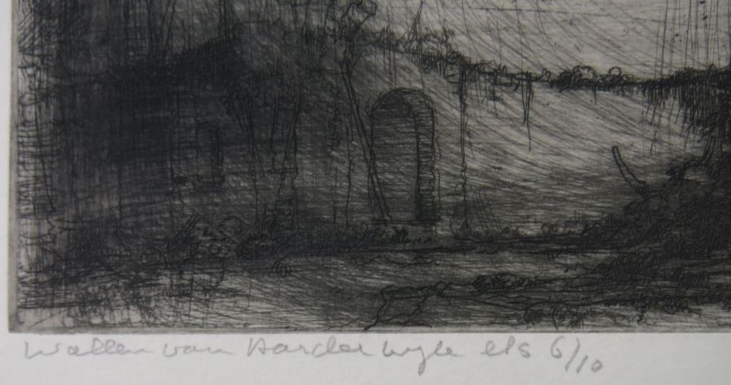 Dirkje Kuik: Ets, Wallen van Harderwijk kopen? Bied vanaf 85!