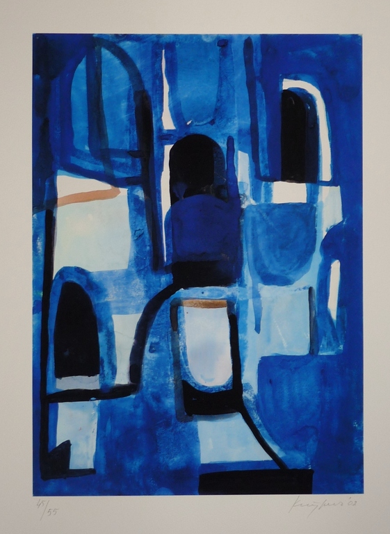 Theo Kuijpers: Giclee, Abstract, Gesigneerd, 2002 kopen? Bied vanaf 75!