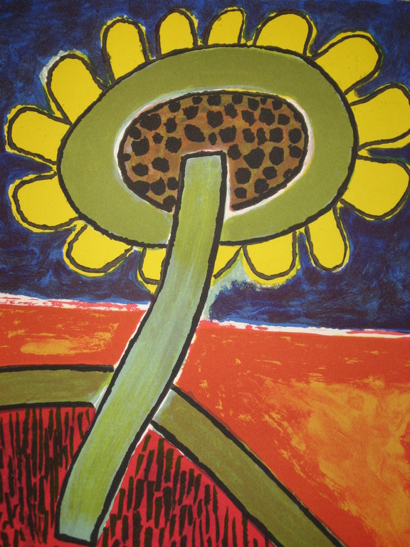Corneille: Kleurenzeefdruk, Zonder titel, 2002 kopen? Bied vanaf 100!