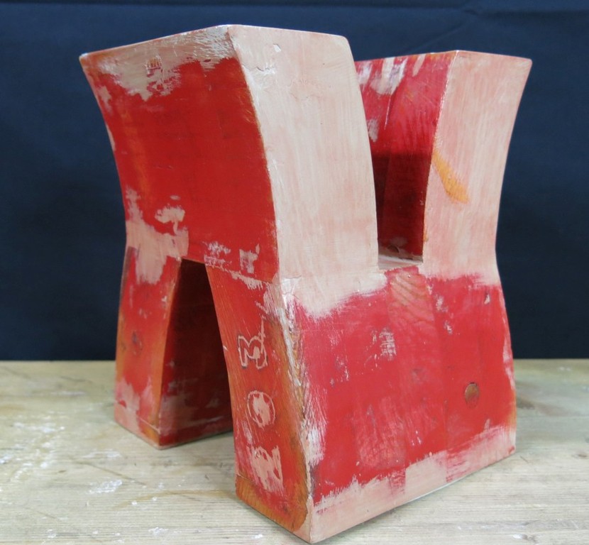 Olaf Mooij: Houten sculptuur, Zonder titel kopen? Bied vanaf 1!