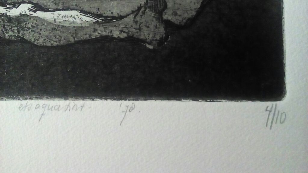 Josien Molenaar: Gesigneerde ets/aquatint - Oplage 10 ex. kopen? Bied vanaf 35!