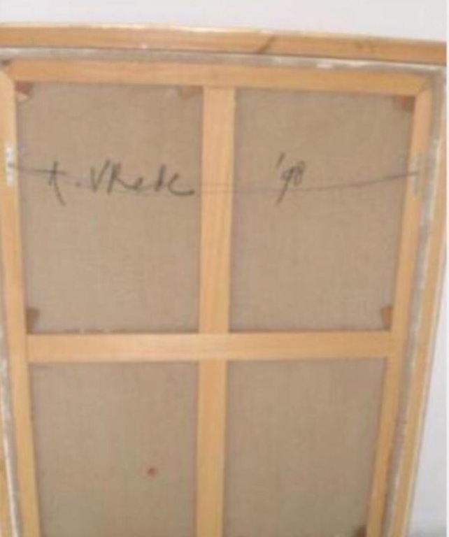 Anton vrede olieverf op linne kopen? Bied vanaf 1000!