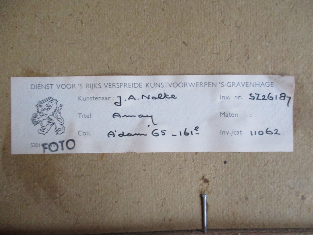 Jan Nolte: Aquarel, Amay kopen? Bied vanaf 75!