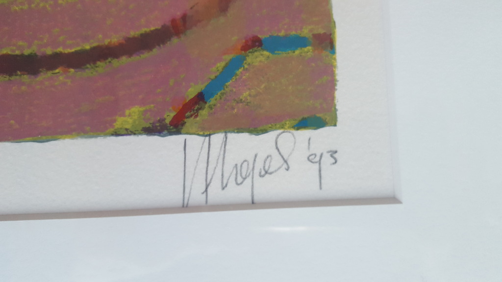 Astrid Engels - litho 177/250, handgesigneerd  kopen? Bied vanaf 95!