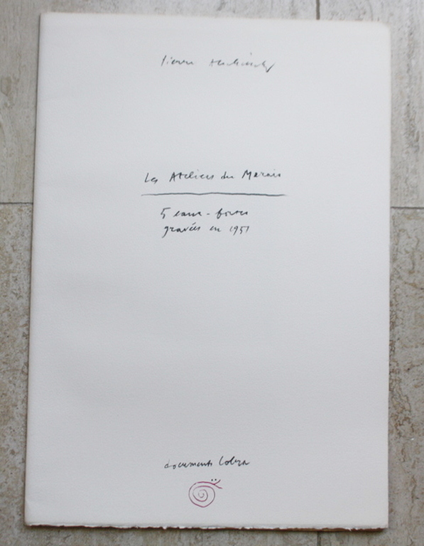 Les ateliers du Marais van Pierre Alechinsky. Map met 5 etsen herdruk uit 1979. kopen? Bied vanaf 825!