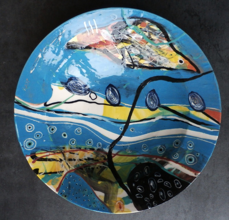 Kantcho Kanev - Keramiek kom 2 - 2001 verkocht voor € 55!