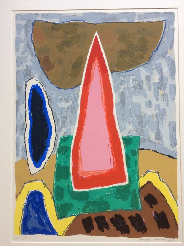 Harry Gerritz, Red cathedral fraaie zeefdruk in perfecte staat: 1995.100/125 kopen? Bied vanaf 60!