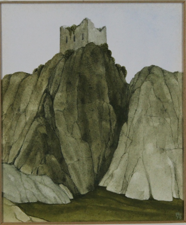 Ron Watss, de meester op de vierkante millimeter, gouache. kopen? Bied vanaf 1!