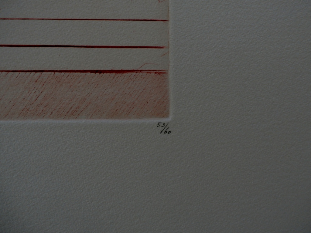 Wilfred Voet, ets, handgesigneerd, 1973 kopen? Bied vanaf 45!