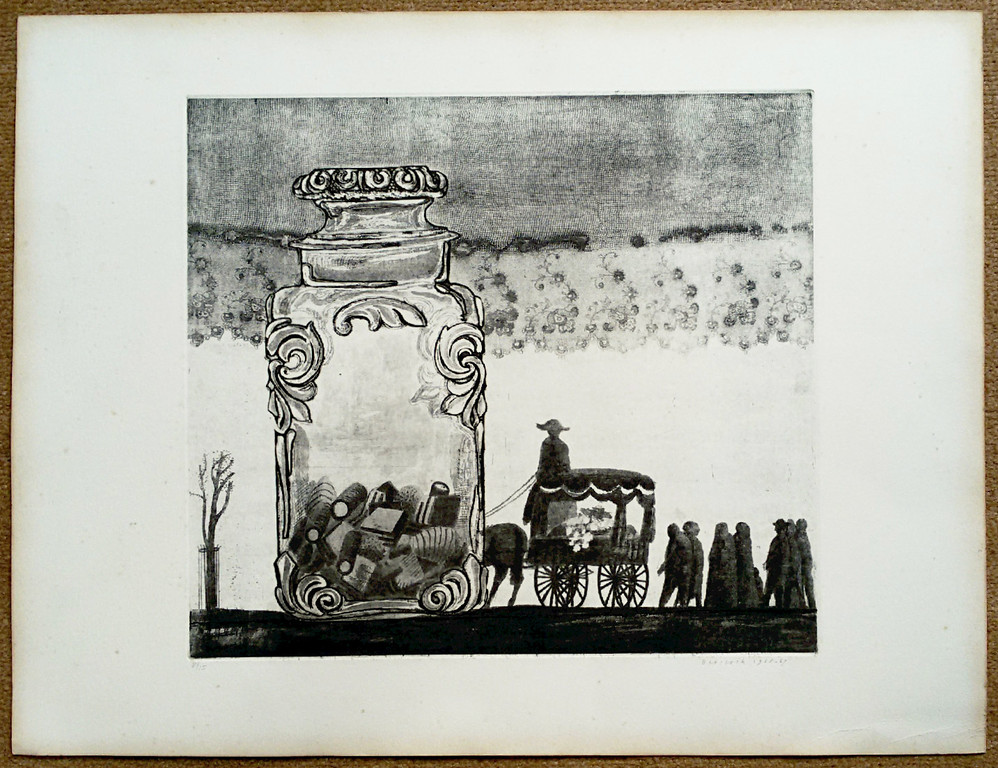 Herman Berserik - Snoepstolp en rouwstoet, ets kopen? Bied vanaf 200!