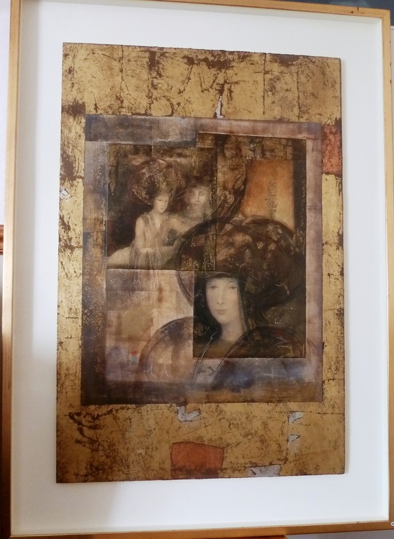 Csaba Markus, gecombineerde techniek. Toscana ( Drie gezichten) kopen? Bied vanaf 1500!