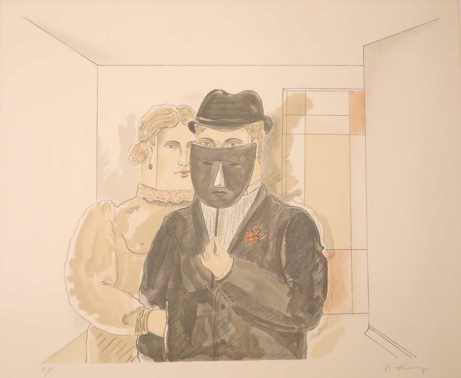 Benjamin Levy: Litho, Zonder titel kopen? Bied vanaf 1!