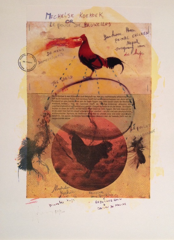 Mechelse koekoek - kleurenlitho - 2011/2012 - gesigneerd/genummerd - 200 ex. kopen? Bied vanaf 350!