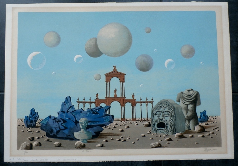 Gaston Bogaert - Litho: La Terre kopen? Bied vanaf 60!