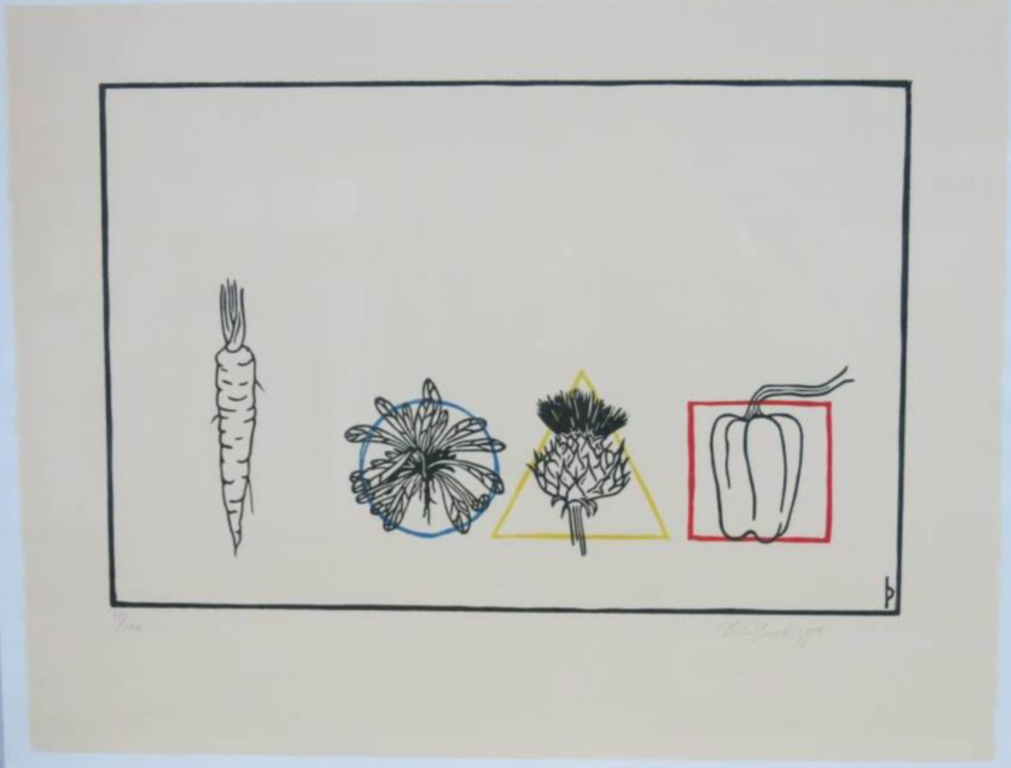 Pieter Becks: Houtsnede, Zonder titel  kopen? Bied vanaf 1!