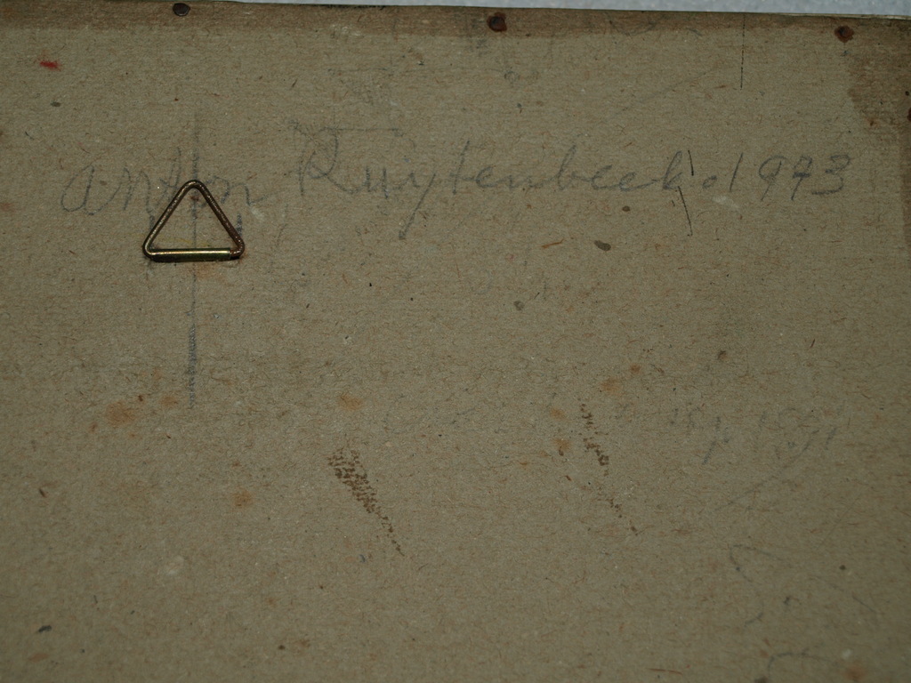 Anton Ruytenbeek  – Gouache – Vrouw in badpak – Gesigneerd & ingelijst – 1973 kopen? Bied vanaf 1!