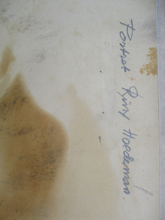 Henri Titselaar: Gouache op papier, Portret Riny Hoedeman kopen? Bied vanaf 65!