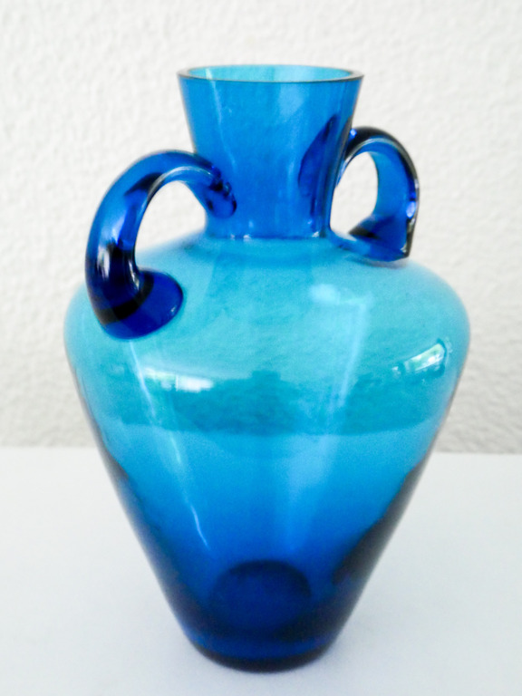 Blauw Amphora vaasje kopen? Bied vanaf 20!