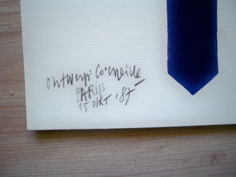 Corneille - the tie - 2 x litho - 1987 / 1991 kopen? Bied vanaf 1!