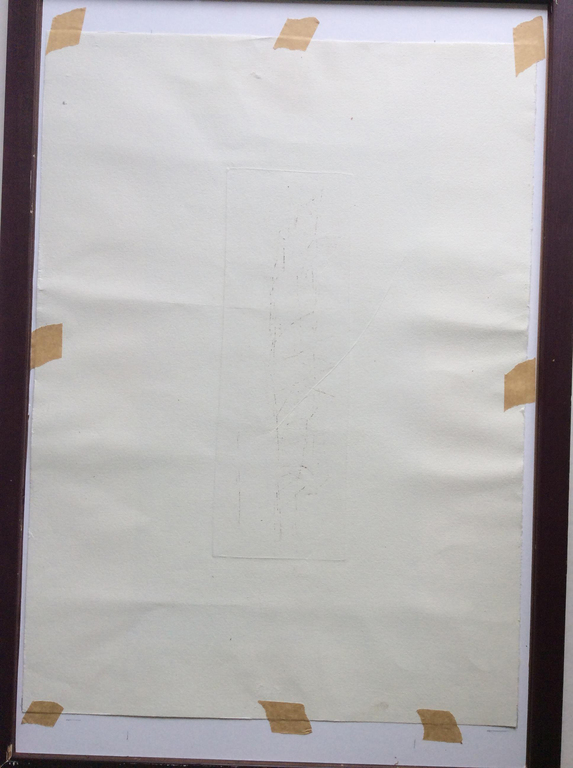 Anton Heyboer: ets - staande man  kopen? Bied vanaf 165!