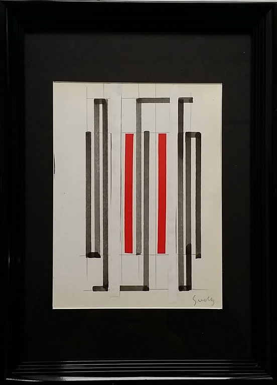 Siep van den BERG - collage op papier - gesigneerd verkocht voor € 125!