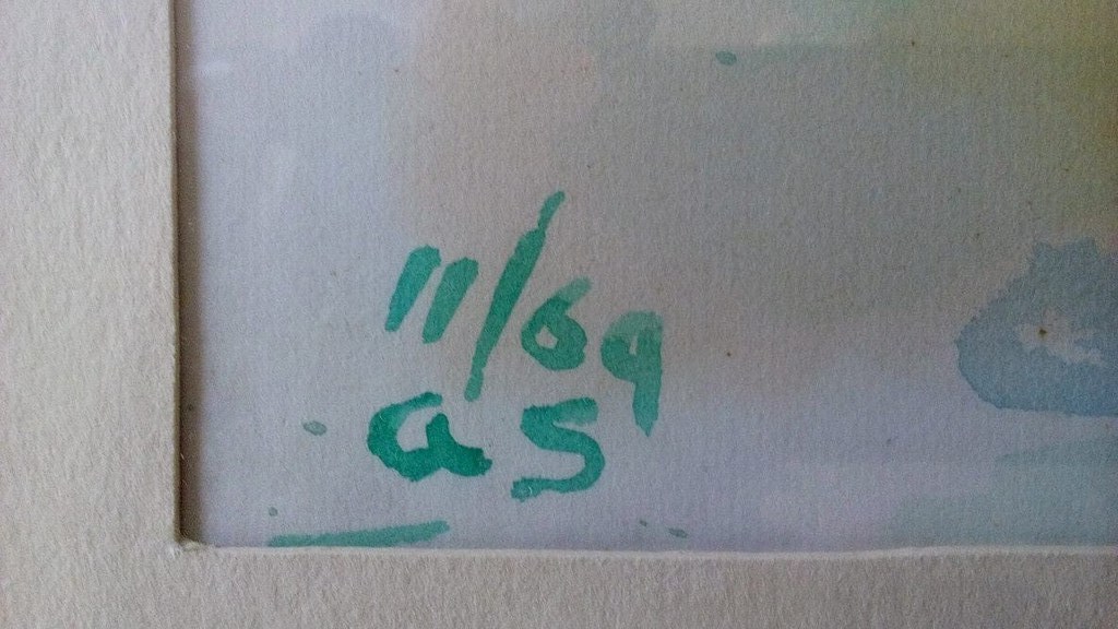 Arie Schouten: Naaktstudie, ingelijst kopen? Bied vanaf 1!