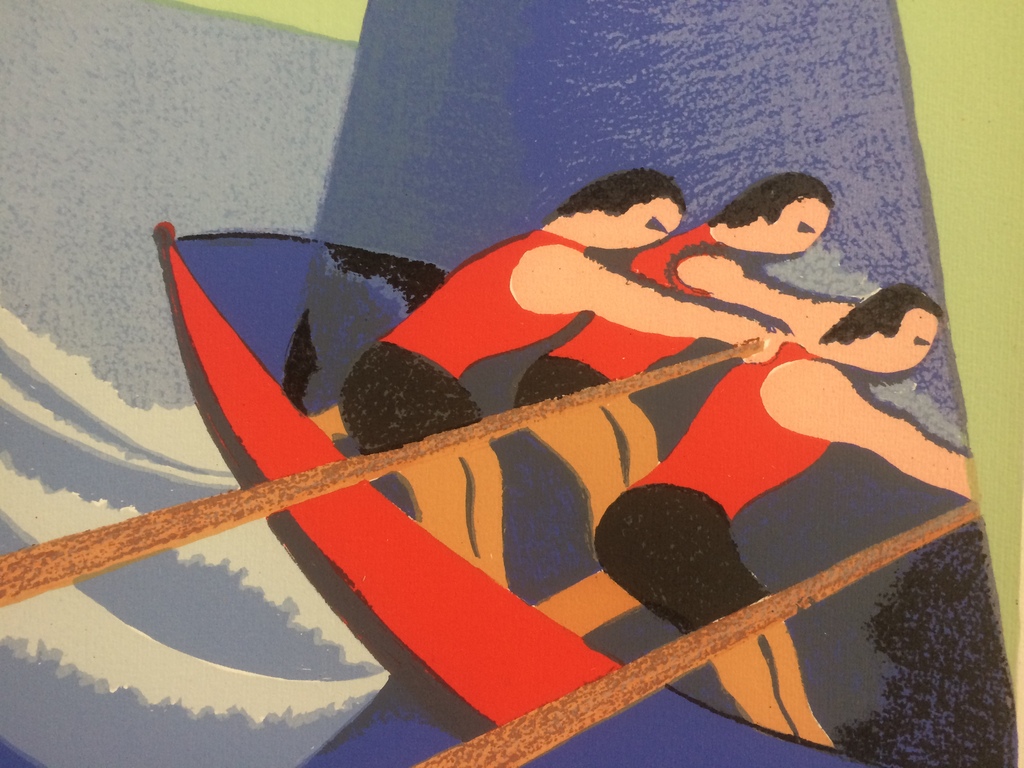 Osvaldo Peruzzi - Lithografie - Regatta kopen? Bied vanaf 30!