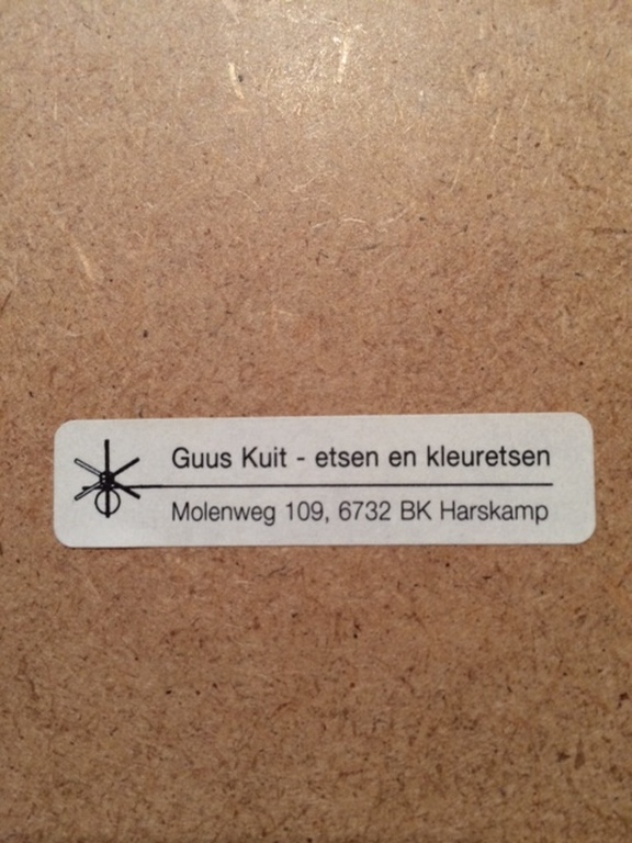 Guus Kuit: ets, Uitzicht kopen? Bied vanaf 1!