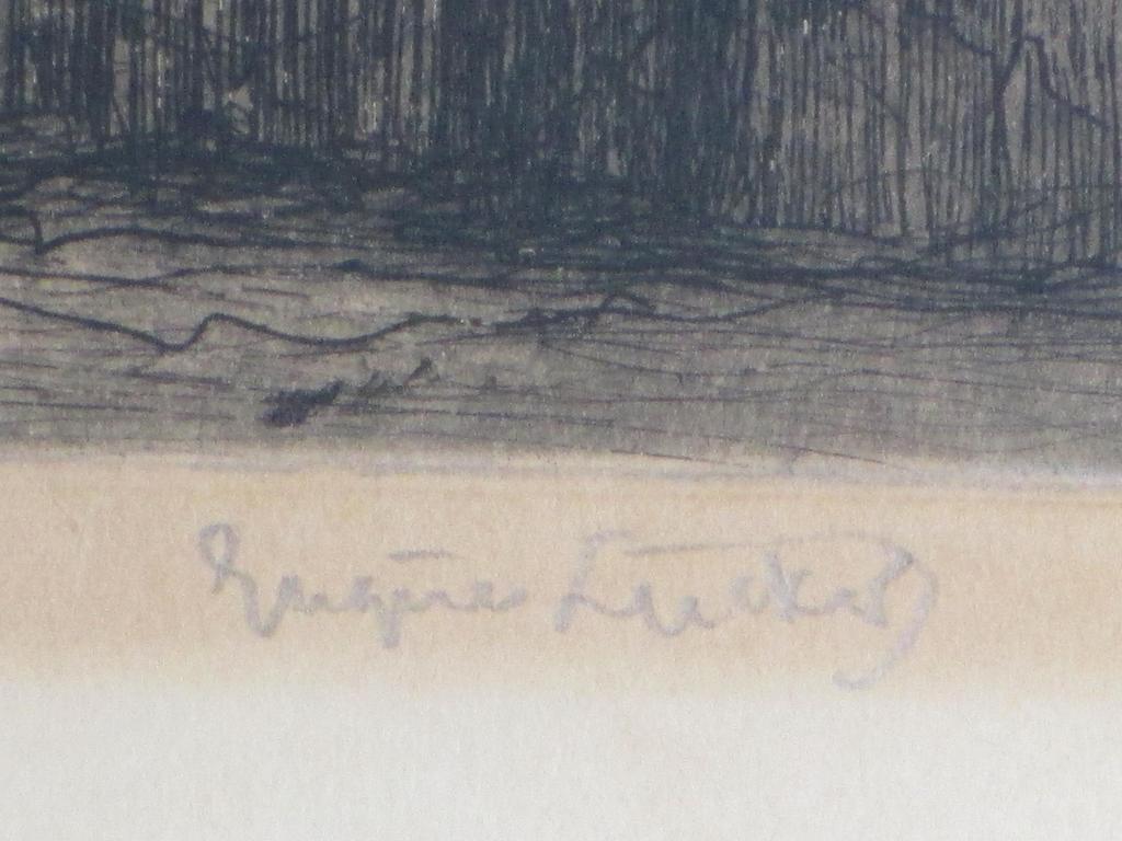 Eugene Lucker. St.-Lievensmonstertoren Zierikzee, Ets kopen? Bied vanaf 80!