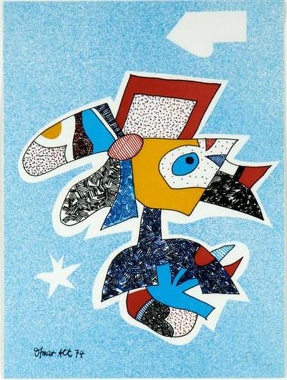 Otmar Alt, zeef - en reliëfdruk van de bekende Berlijnse kunstenaar uit 1974. kopen? Bied vanaf 1!