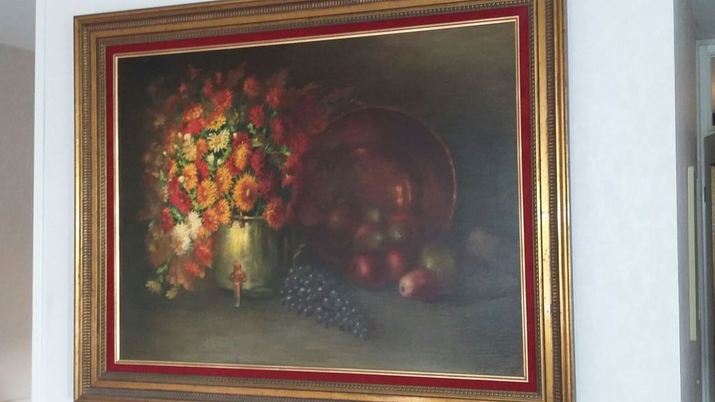 Kos Koolhaalder: Stilleven met bloemen kopen? Bied vanaf 800!
