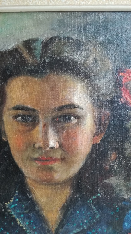Onbekend kunstenaar, olieverf op doek, portret kopen? Bied vanaf 1!