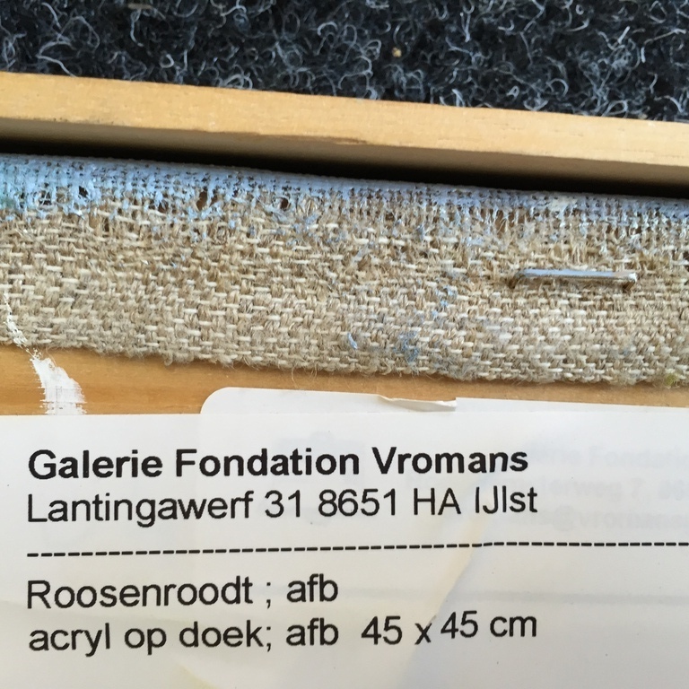 2 x Roosenroodt acryl op doek Belgie Kunst kopen? Bied vanaf 1!