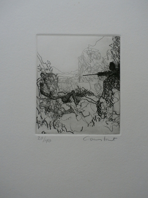 Constant - ets: Executie - 1979 verkocht voor € 395!