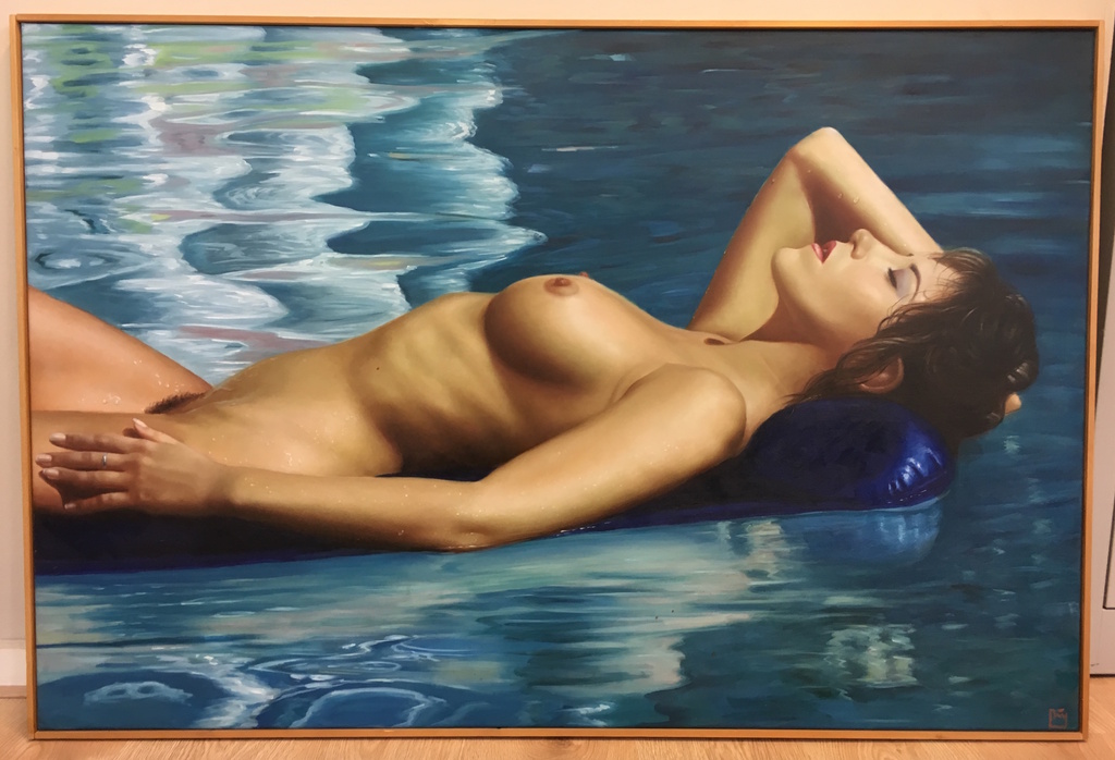 Blauw luchtbed kopen? Bied vanaf 500!