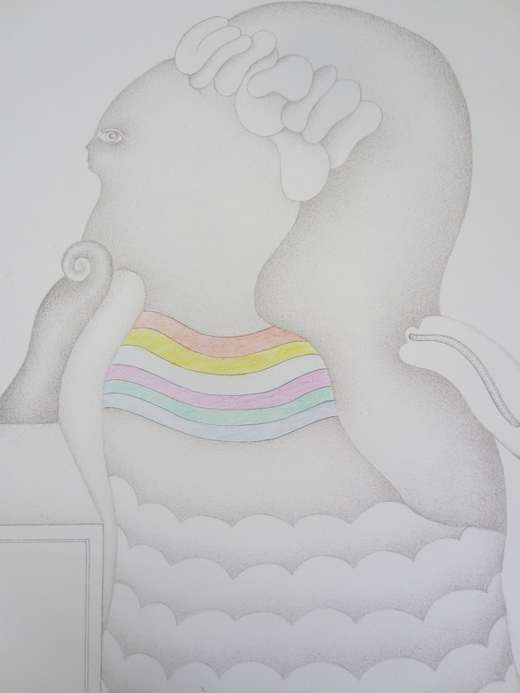 Jörg Remé Handgekleurde Litho Regenboogmeisje kopen? Bied vanaf 20!