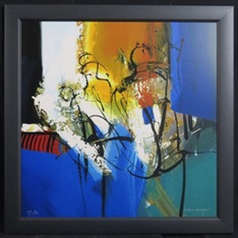 Peter Meijer, zeldzame kleurenzeefdruk op paneel (ingelijst&nieuwstaat) verkocht voor € 195!