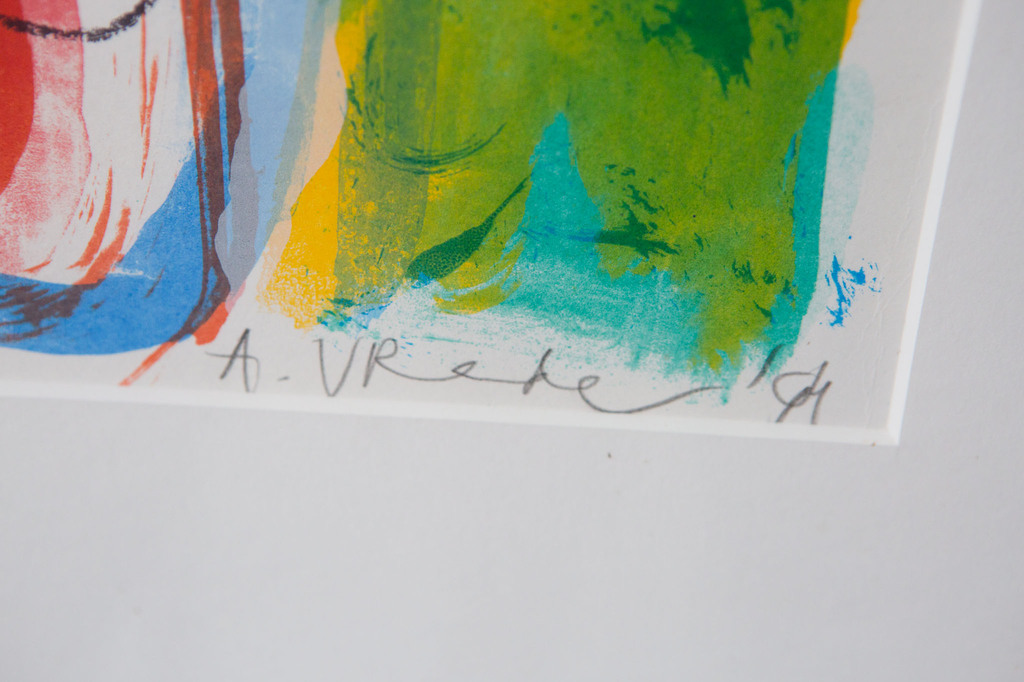 Anton Vrede: Kleurenlitho, Ant, Man, Bee kopen? Bied vanaf 250!